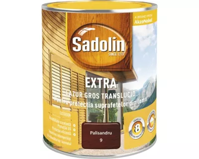 Lac / Lazura pentru lemn Sadolin Extra palisandru 1 l