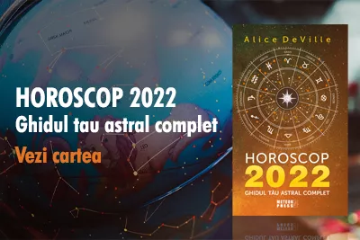 Descoperiți Ghidul astral complet Horoscop 2022 de Alice DeVille. Vreți să aflați ce vă pregătește noul an? 