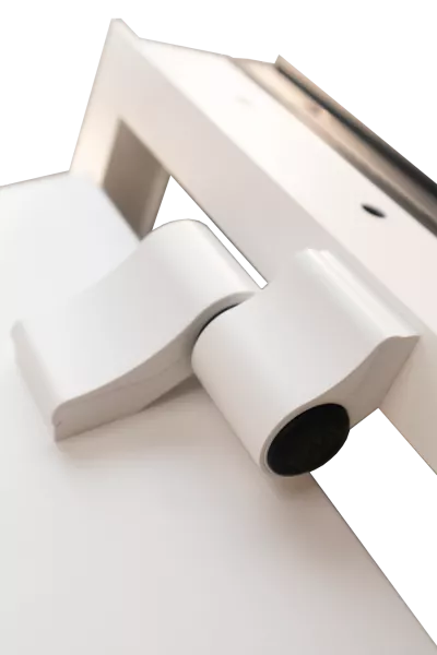 Usa exterior aluminiu , gri antracit ext / alb interior , izolatie termica 0.6W/mpK , izolatie fonica 45 dB , rezistenta apa , soare , vant certificata , 960x2050 mm,dreapta