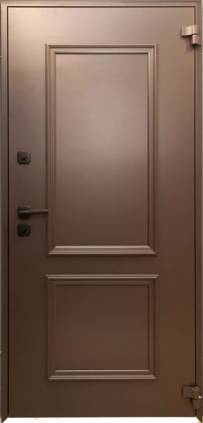 COLECTIA BOSTON - Usa exterior aluminiu , maro , izolatie termica 0.6W/mpK , izolatie fonica 45 dB , rezistenta apa , soare , vant certificata , 860x2050 mm,dreapta, totuldespreusi.ro