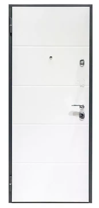USI STEELLINE - Usa metalica intrare apartament Standard , clasa 2 antiefractie , izolare fonica 32 decibeli , 860x2020 , culoare gri antracit exterior alb interior  , deschidere stanga 1, totuldespreusi.ro