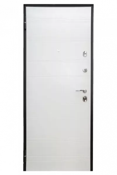 USI STEELLINE - Usa metalica intrare in apartament Trendline , clasa 4 antiefractie , izolatie fonica 42 decibeli , culoare gri antracit exterior alb interior , 860x2020 mm , deschidere stanga  1, totuldespreusi.ro