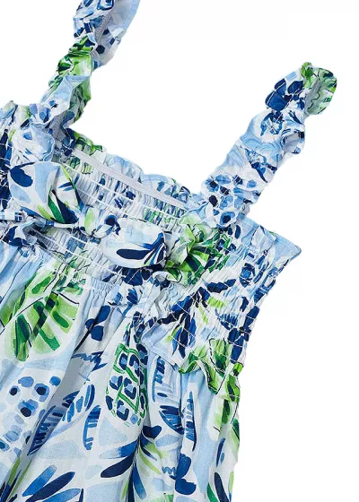  Rochie indigo jungla cu bentita - Mayoral 