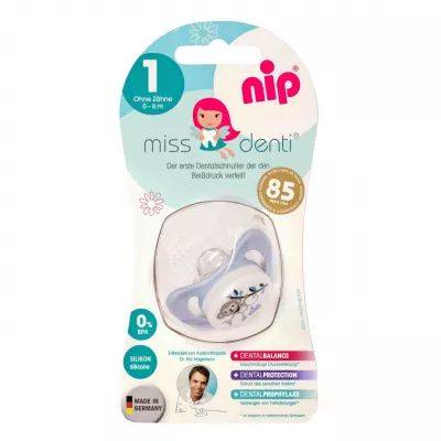 Suzeta Miss Denti marimea 1 (fara dinti) 0-6 luni, nip 31800