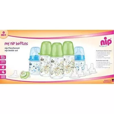 Set Biberoane Nou Nascut Baiat, nip 39018