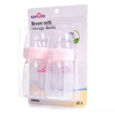 Set biberoane pentru stocare lapte matern - model 2017