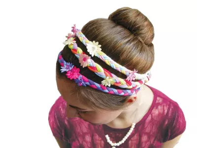 Set creatie - Bentite cu floricele