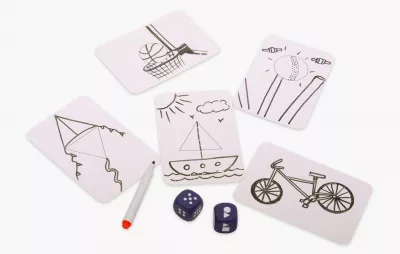 Joc interactiv - Inventeaza o poveste - Chalk and Chuckles