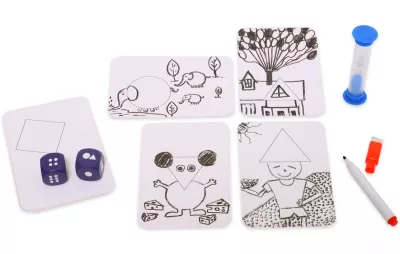 Joc interactiv - Inventeaza o poveste - Chalk and Chuckles