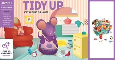 Joc - Tidy up - Chalk and Chuckles