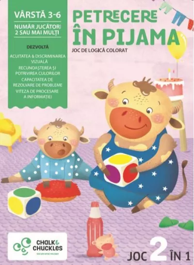 Joc - Petrecere in pijama - Chalk and Chuckles