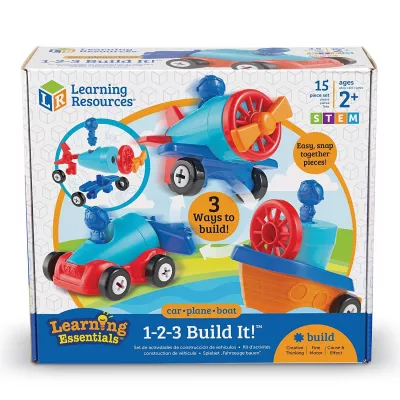 Joc de indemanare - 1, 2, 3  Hai sa construim