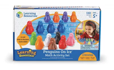Set de matematica - pinguinii pe gheata