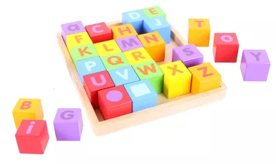 Cuburi pentru format cuvinte - ABC - BigJigs