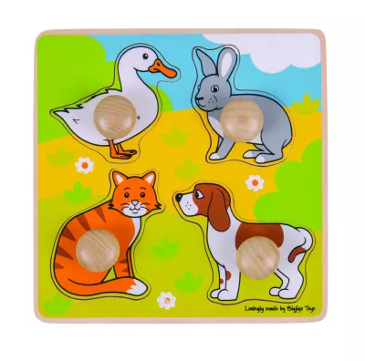 Primul meu puzzle - Animale de companie - BigJigs