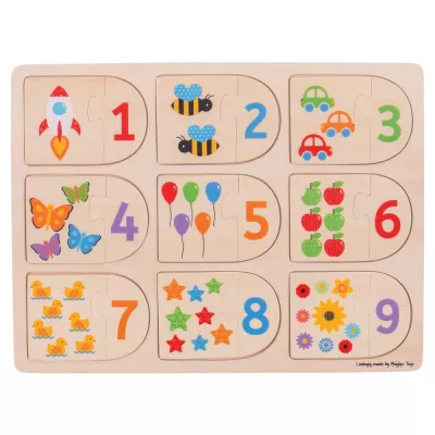 Puzzle - Potriveste-ma la locul meu - BigJigs