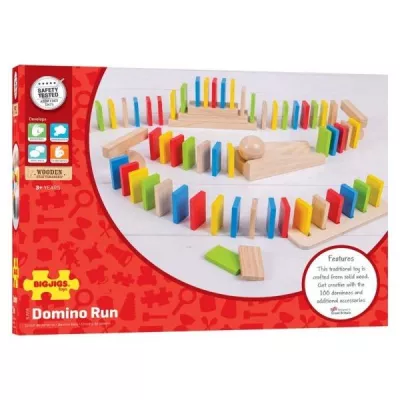Domino din lemn - BigJigs