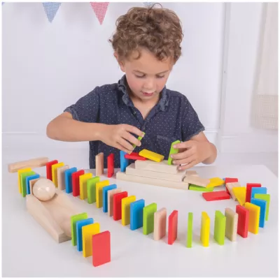 Domino din lemn - BigJigs