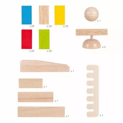 Domino din lemn - BigJigs