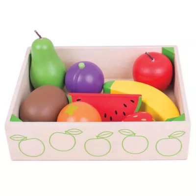 Cutiuta cu fructe din lemn - BigJigs