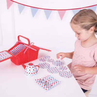 Setul meu de picnic cu buline - BigJigs