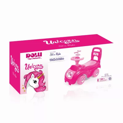 Prima mea masinuta roz - Unicorn - Dolu