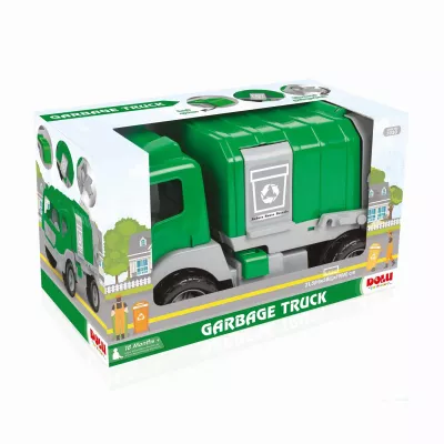 Camion de gunoi - 43 cm - Dolu