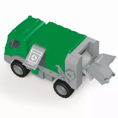 Camion de gunoi - 43 cm - Dolu