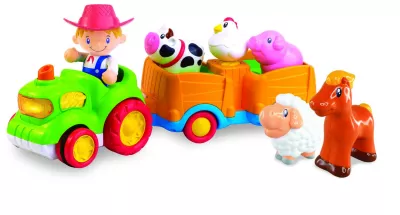 Jucarie muzicala - Tractorul de la ferma