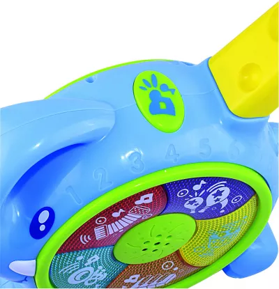 Jucarie de impins 2 in 1 - Elefantel