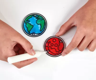 Arta pe geam - Sistemul meu solar