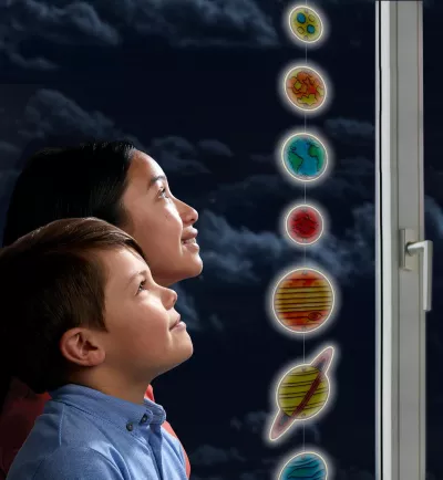 Arta pe geam - Sistemul meu solar