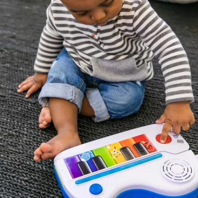 Baby Einstein - Jucarie muzicala 2in1 chitara si pian - Flip & Riff Keytar - Bright Starts