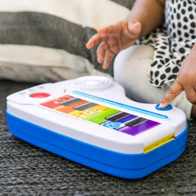 Baby Einstein - Jucarie muzicala 2in1 chitara si pian - Flip & Riff Keytar - Bright Starts