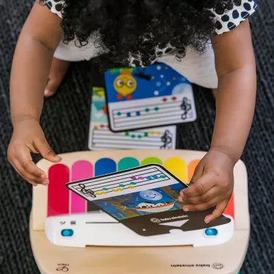 Baby Einstein – Jucarie muzicala de lemn - Hape Magic Touch Piano™ - Bright Starts