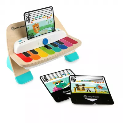Baby Einstein – Jucarie muzicala de lemn - Hape Magic Touch Piano™ - Bright Starts