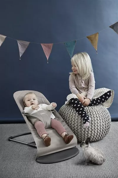Balansoar - Bliss Sand - Grey, bumbac - BabyBjorn