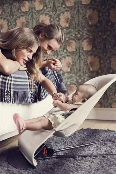 Balansoarul - Balance Soft - Dark grey, bumbac/tricot - BabyBjorn
