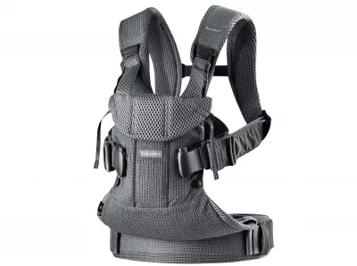 Marsupiu anatomic One Air - Anthracite, 3D Mesh - BabyBjorn