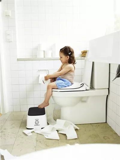 Reductor pentru toaleta - Toilet Training Seat White - BabyBjorn
