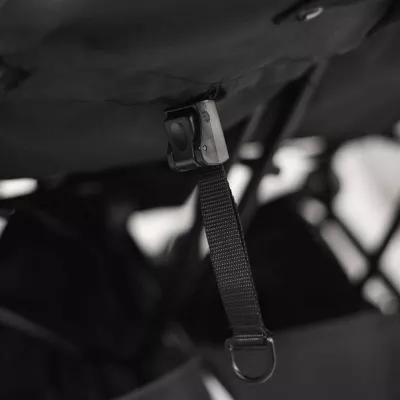 BabyGo - Carucior pliabil pentru gemeni GoTwice, Black