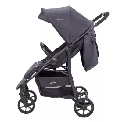 BabyGo - Carucior Style 3 in 1 Black