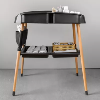 BabyGo - Masuta de schimbat si infasat Change Me, Black