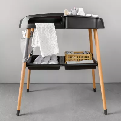 BabyGo - Masuta de schimbat si infasat Change Me, Black