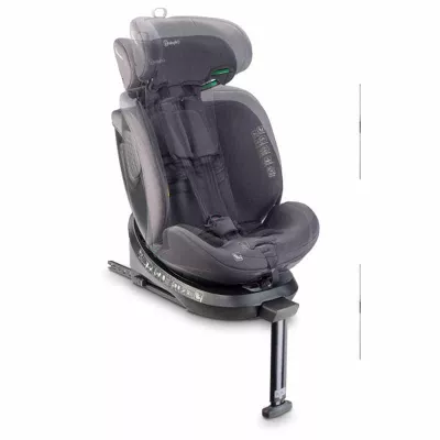 BabyGo - Scaun auto rotativ cu isofix, MOVE360 Green, 40-150 cm, certificat R129
