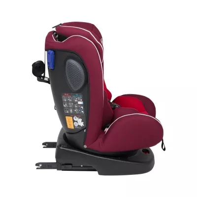 BabyGo - Scaun auto rotativ cu isofix Nova 360Â° Red, 0 - 36 kg