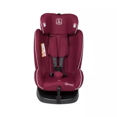 BabyGo - Scaun auto rotativ cu isofix Nova 360Â° Red, 0 - 36 kg