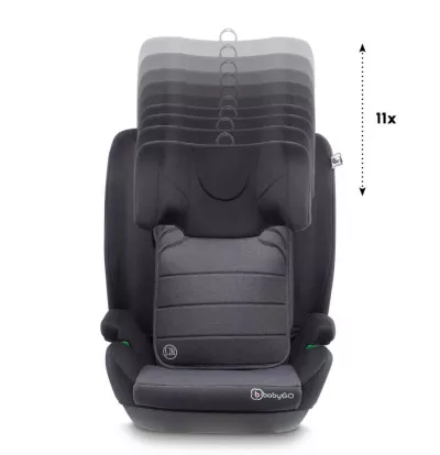 BabyGo - Scaun auto SafeChild2  Grey, 100-150 cm, certificat R129