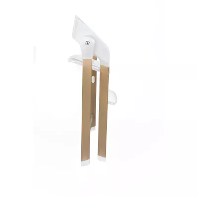 BabyGo - Scaun de masa 3 in 1 transformabil Levels Alb