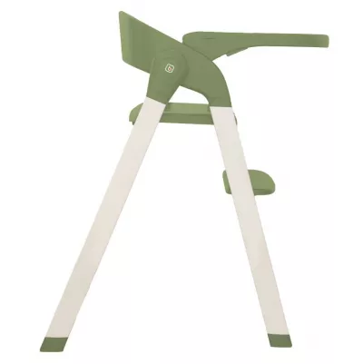 BabyGo - Scaun de masa 3 in 1 transformabil Levels Khaki